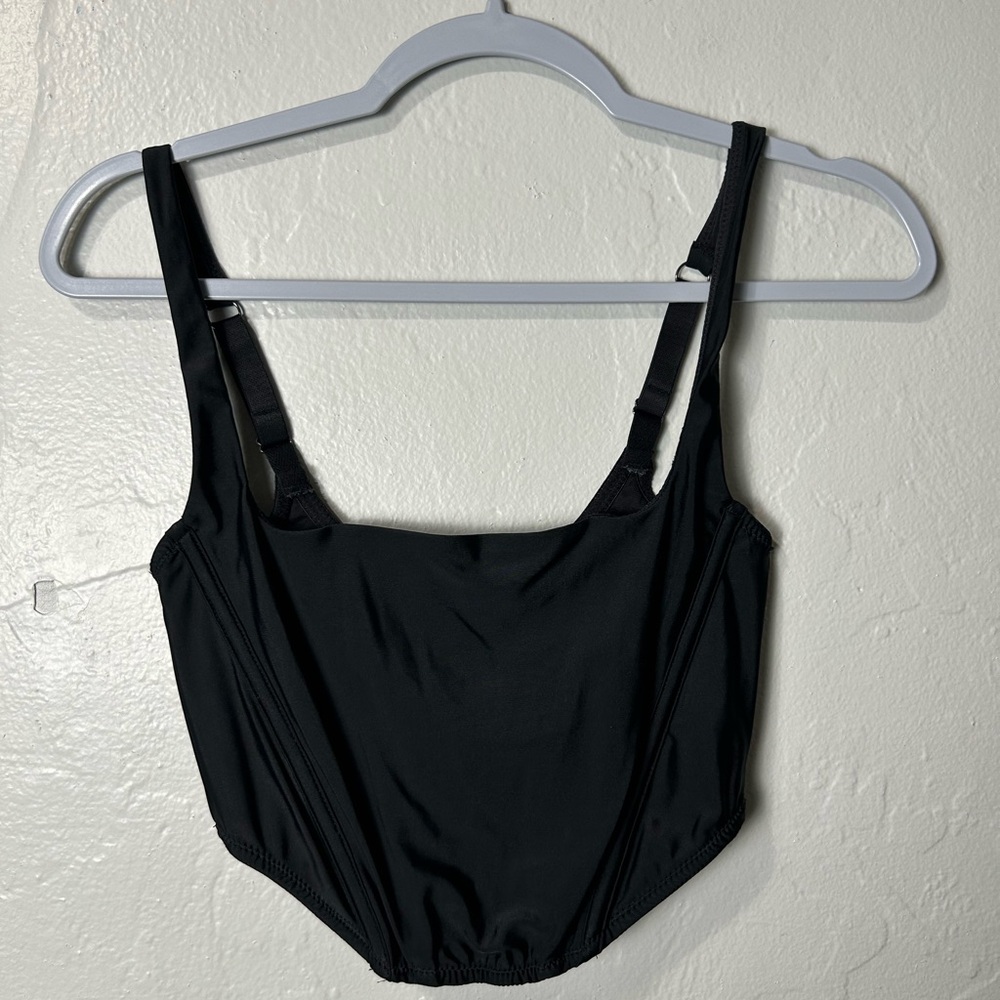 Urban Outfitters Out From Under Black Corset Top